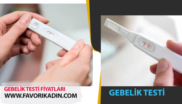 gebelik testi fiyatları